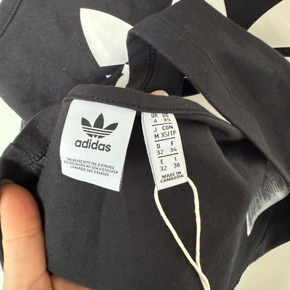 Adidas Black Trefoil Halter Tank - Picture 10 of 11